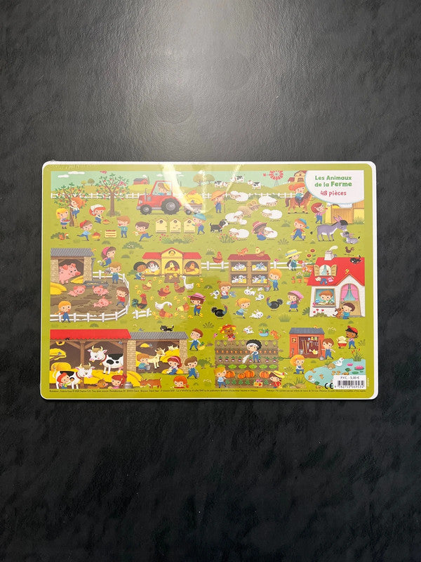 Puzzle - les animaux de la ferme