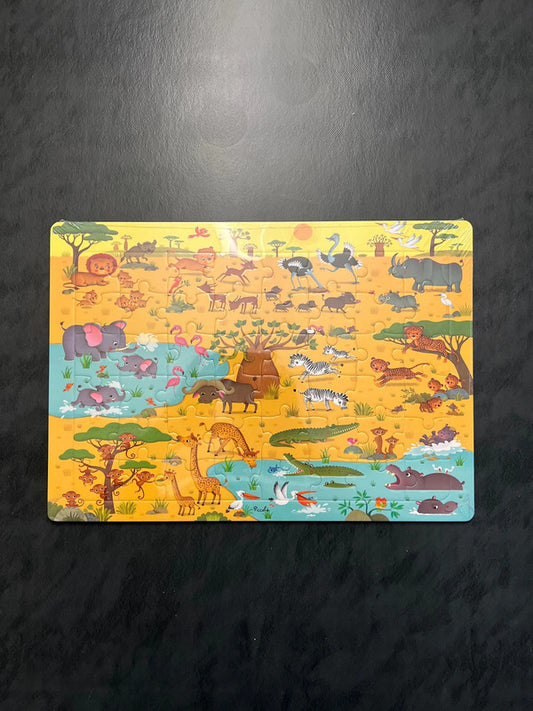 Puzzle - les animaux de la savane