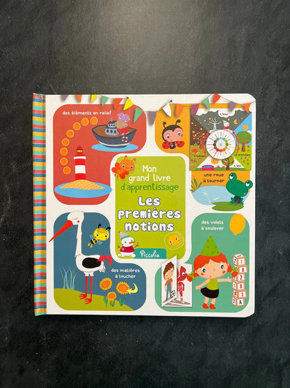 Mon grand livre d’apprentissage - les premières notions