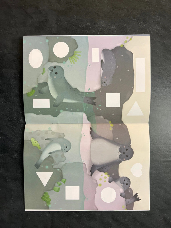 Livre de gommettes - l’aquarium