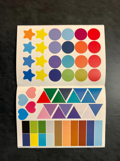 Livre de gommettes - 10 petites comptines