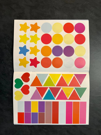 Livre de gommettes - les chiffres