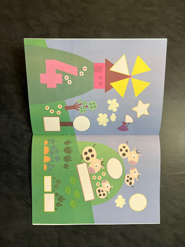 Livre de gommettes - les chiffres