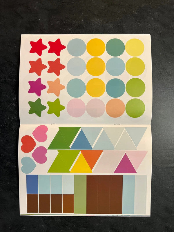 Livre de gommettes - le printemps