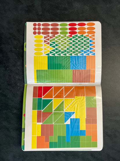 Livre de gommettes - les singes