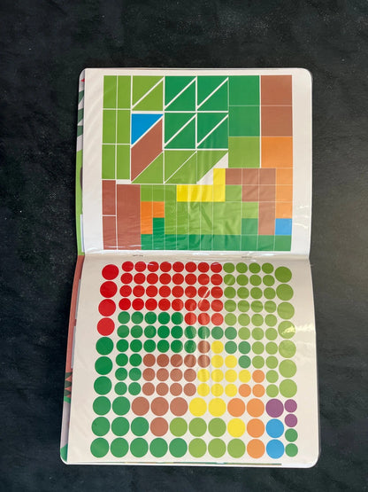 Livre de gommettes - les animaux de la forêt