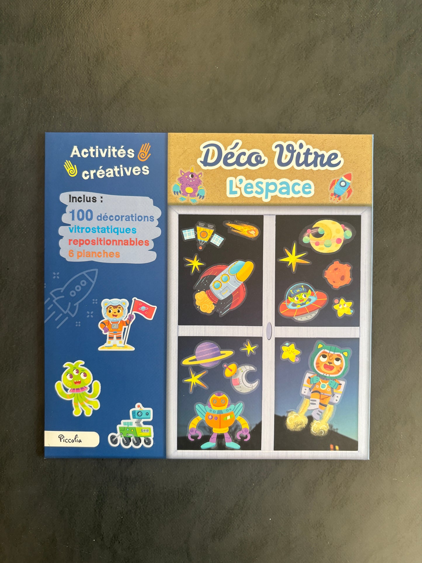 Déco vitre - l'espace