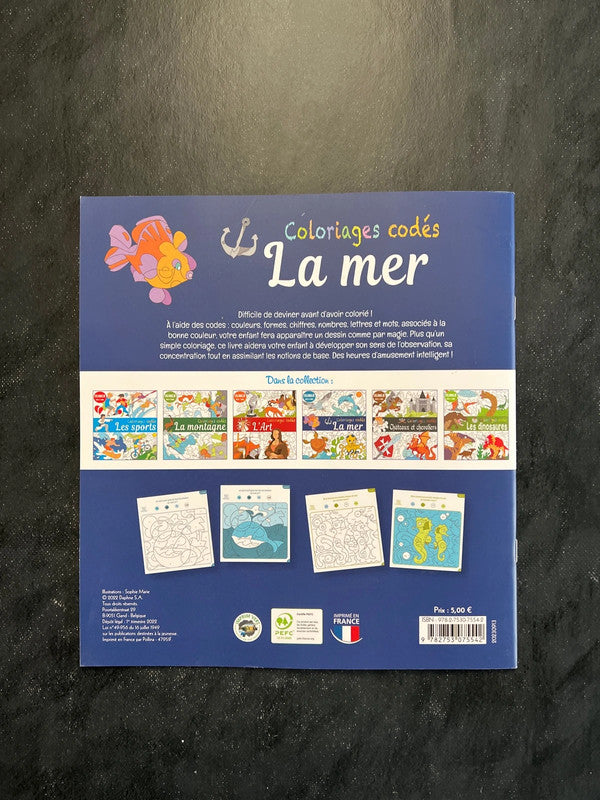 Colomalins - La Mer | Découverte colorée dès 3 ans