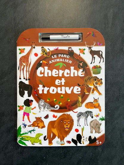 Cherche et trouve - le parc animalier