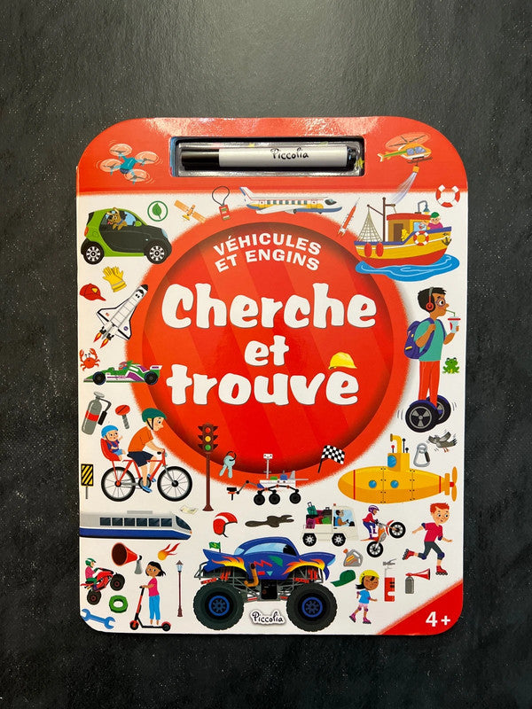 Cherche et trouve - véhicules et engins