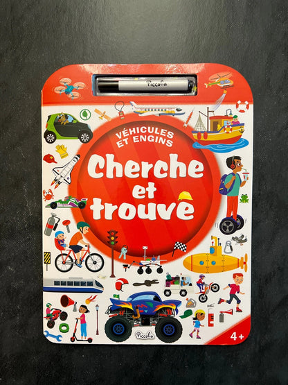 Cherche et trouve - véhicules et engins