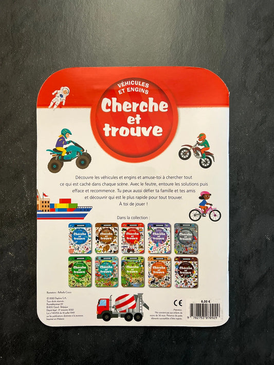 Cherche et trouve - véhicules et engins