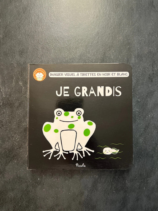 Livre cartonné - je grandis
