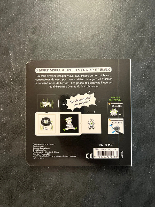 Livre cartonné - je grandis