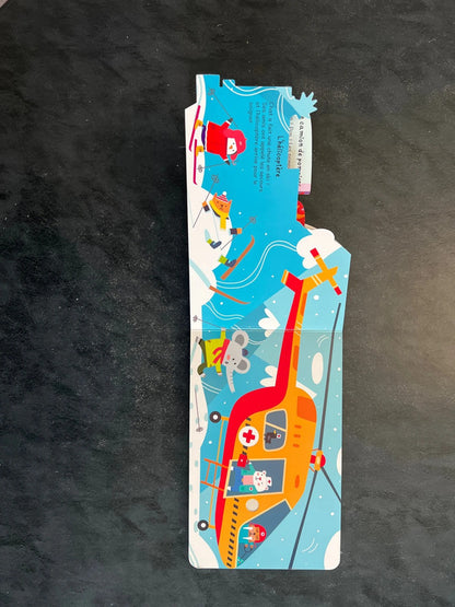 Livre sonore - les véhicules de secours