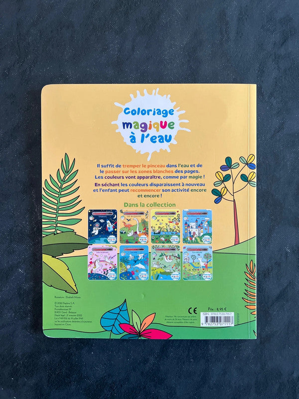 Coloriage magique - les dinosaures