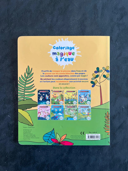 Coloriage magique - les dinosaures