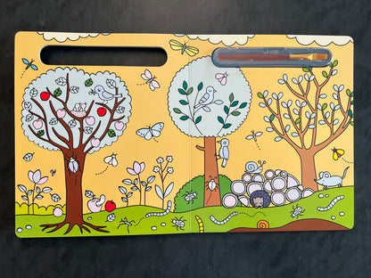 Coloriage magique à l'eau - les petites bêtes