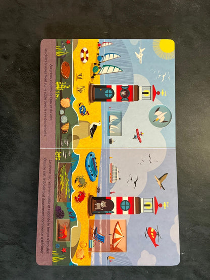 Livre cartonné - de l’aube à la nuit