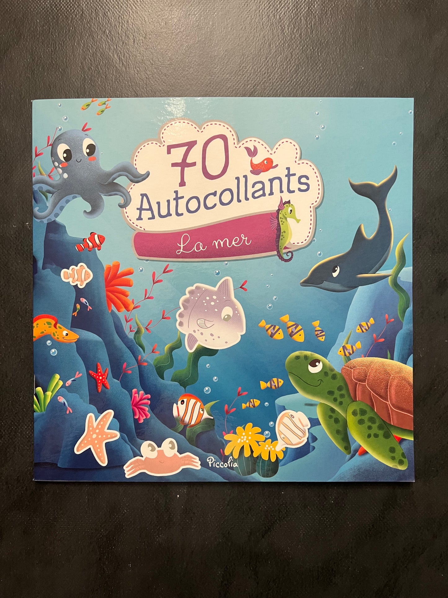 70 autocollants - la mer