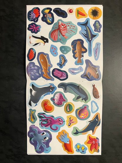 70 autocollants - la mer