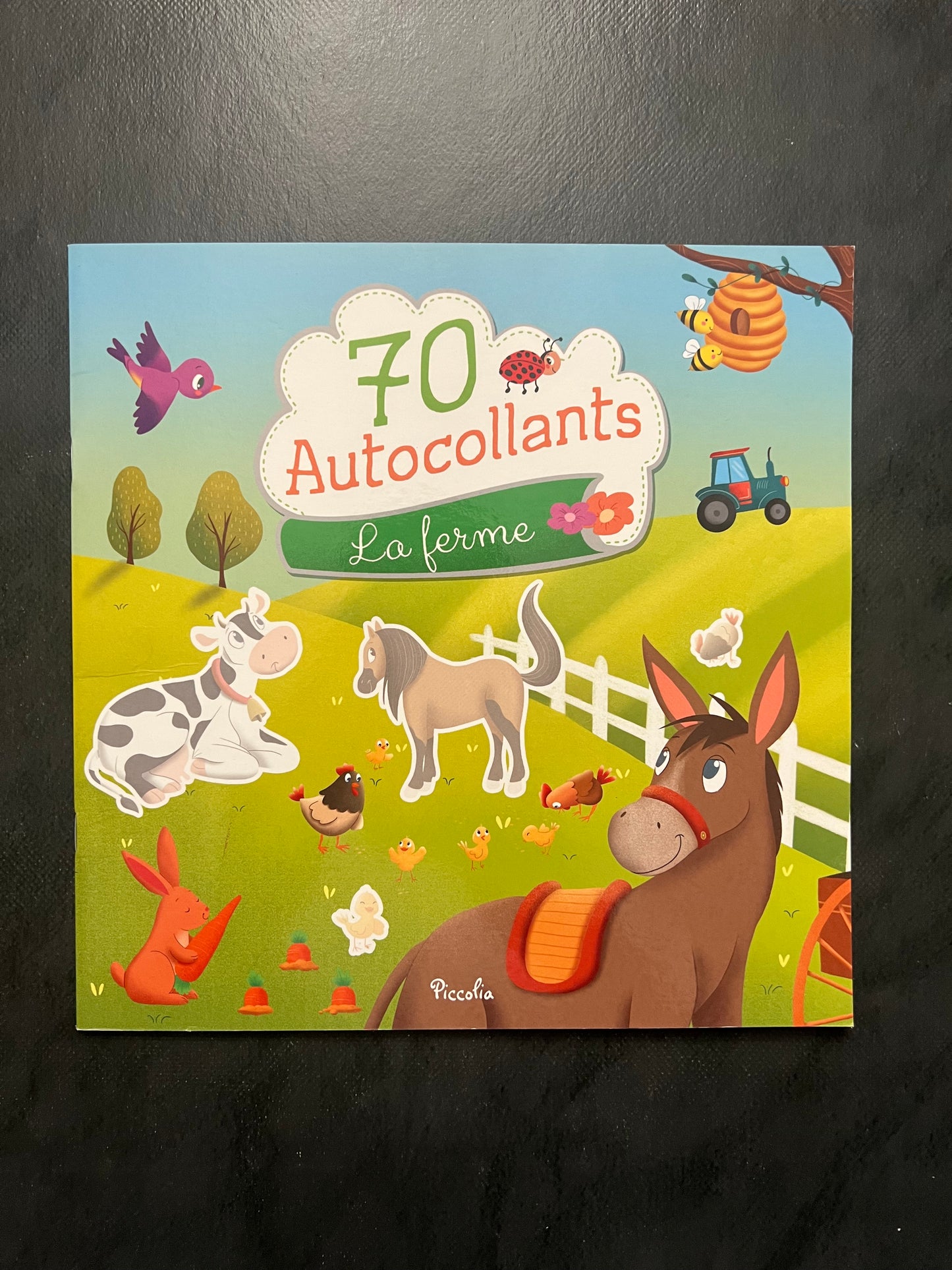 70 autocollants - la ferme