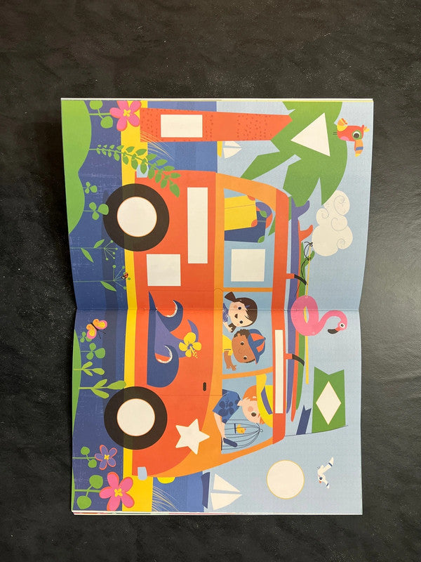 Livre de gommettes - l’été