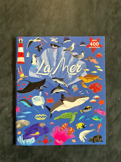 Livre autocollants - la mer