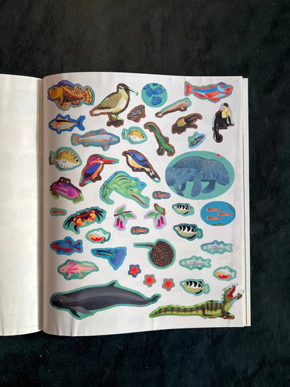 Livre autocollants - la mer