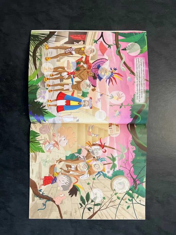 Livre autocollants - à travers l’histoire