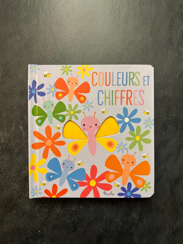 Livre à toucher - couleurs et chiffres