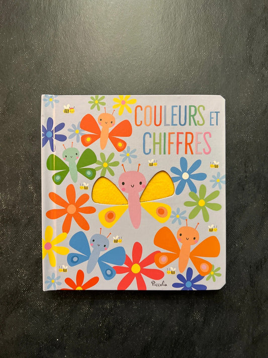 Livre à toucher - couleurs et chiffres