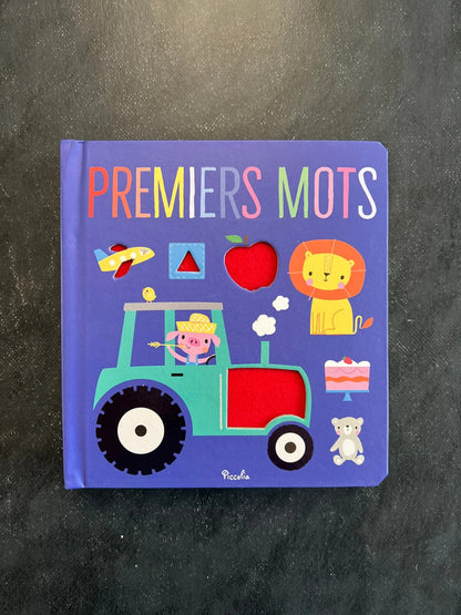 Livre à toucher - premiers mots