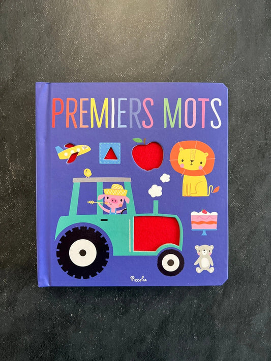 Livre à toucher - premiers mots