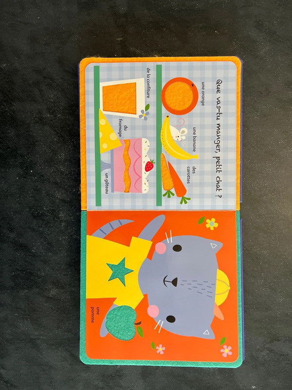 Livre à toucher - premiers mots