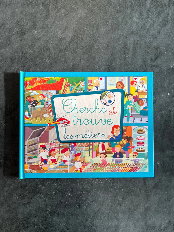 Livre cherche et trouve - les métiers