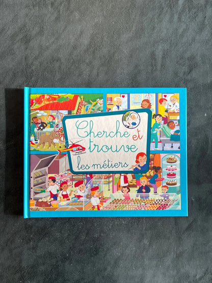 Livre cherche et trouve - les métiers