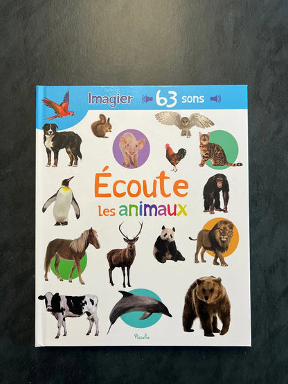 Livre sonore - écoute les animaux