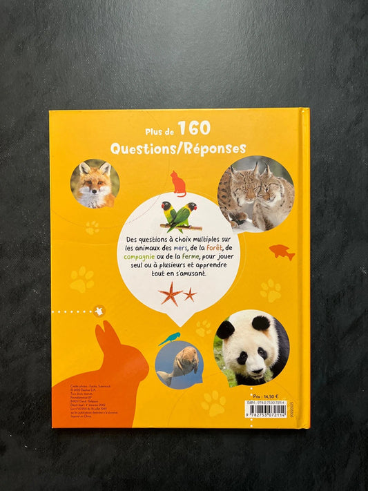 160 questions/reponses - les animaux