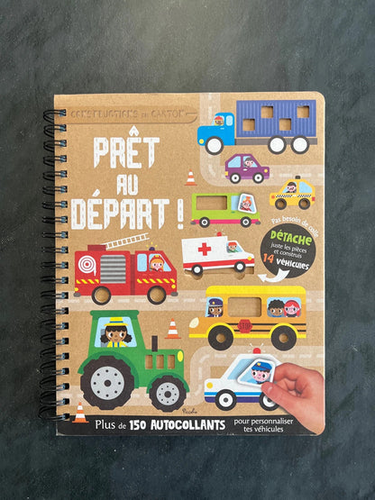 Construction en carton - prêt au départ