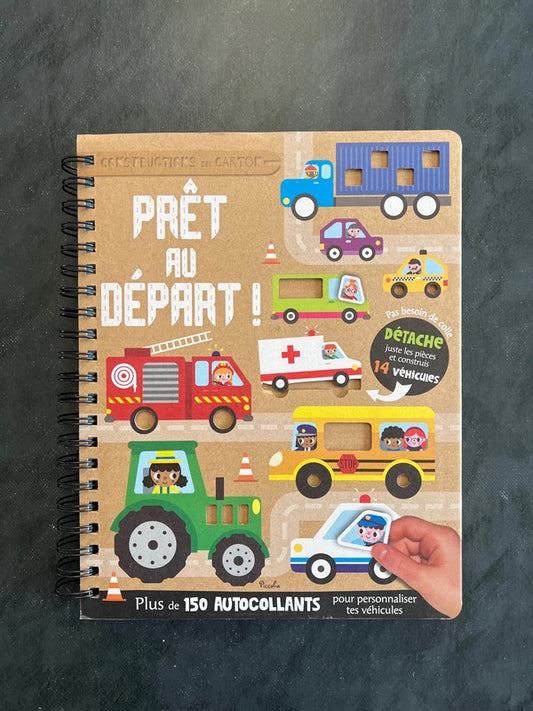 Construction en carton - prêt au départ