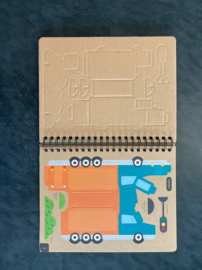 Construction en carton - prêt au départ