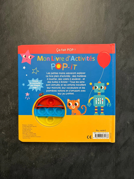 Mon livre d’activités - Pop-it