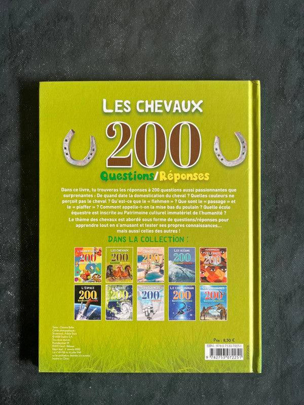 200 questions/réponses - les chevaux