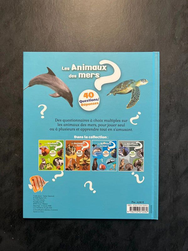 40 questions/réponses - les animaux des mers