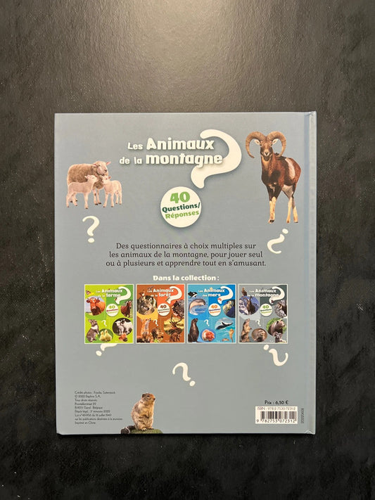 40 questions/réponses - les animaux de la montagne