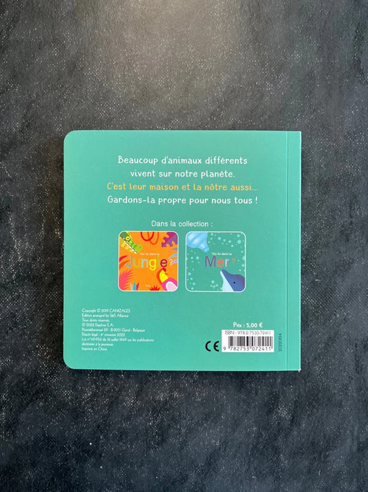 Livre cartonné - vis-tu dans la mer ?