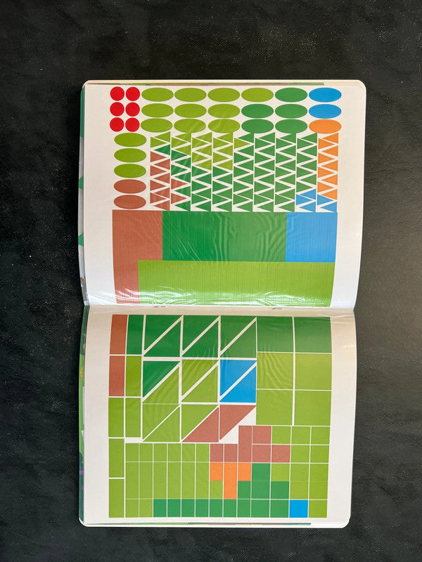 Livre de gommettes - les animaux de la montagne