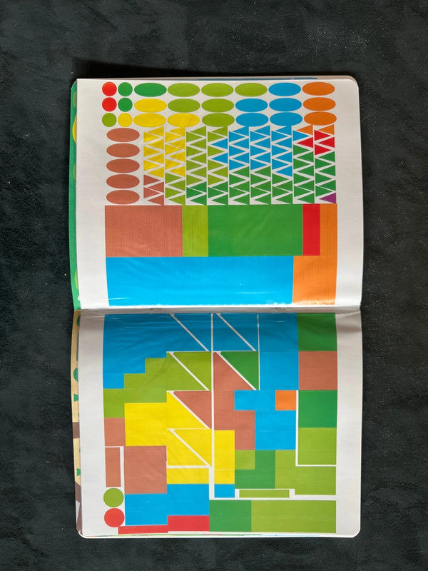 Mon atelier de gommettes - les arbres