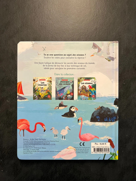 Livre volets - les oiseaux